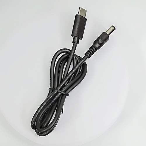 USB 3.1 Tipo C USB C Macho a DC 5.5x2.5 mm Masino Jack Jack Extensión Cable de carga Cable1