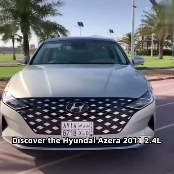 Classic flagship sedan Hyundai Azera 2011