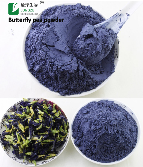 natural plant extract Butterfly Pea Flower Powder Butterfly Pea extract
