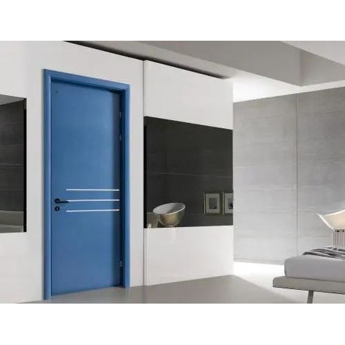 Application of coated steel plate in door industry