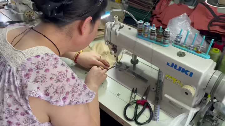 Corduroy Cap Sample Making 01