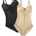 Wholesale High Quality One Piece Elastic Nylon Spandex Shaper Underwear1