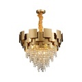 2020 Modern Gold Crystal Chandeliers: LED Pendant Lighting1