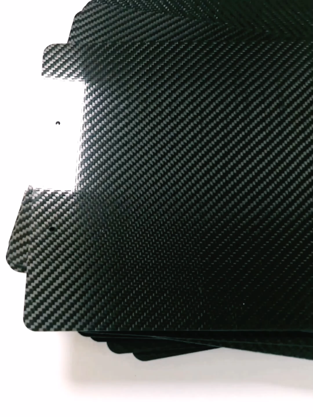 Kekuatan Tinggi Lightweight 2mm Karbon Serat CFRP Produk Glossy Carbon Fiber Plate1