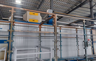 فر نان رنگ شده ورق فلزی