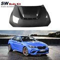 Real Carbon Fiber CS Style Engine Hood for BMW F87 M2/M2C1