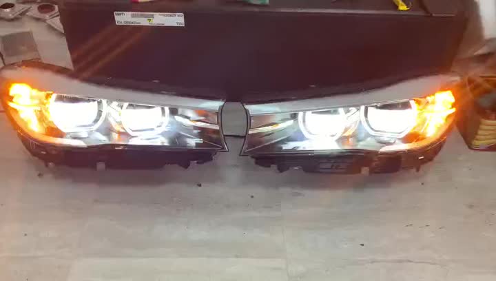 Faros LED de la serie BMW 7