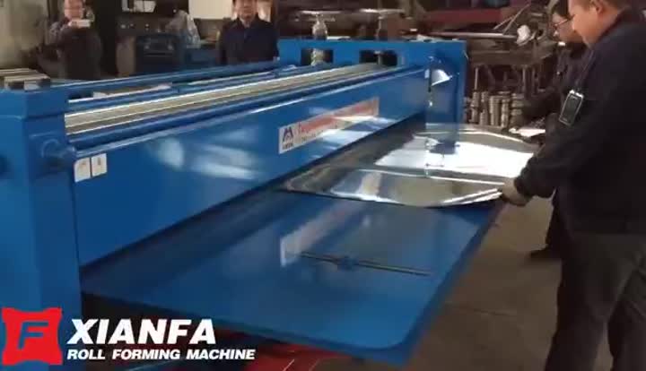 Barrel corrugated forming machine