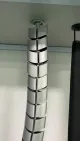 Gerenciamento de cabo ajustável em altura ergonômica da mesa de escritório