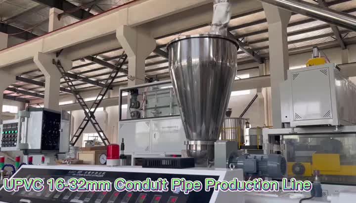 4 cavity PVC conduit pipe production line 