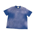 Προσαρμοσμένο 100% βαμβακερό vintage t πουκάμισο κενό άνδρες πέτρινοι πλυμένα υπερμεγέθη πλένονται όξινο μπλουζάκι για men1