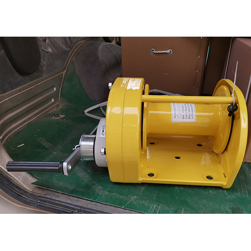 A batch of hand winches sent to South Korea