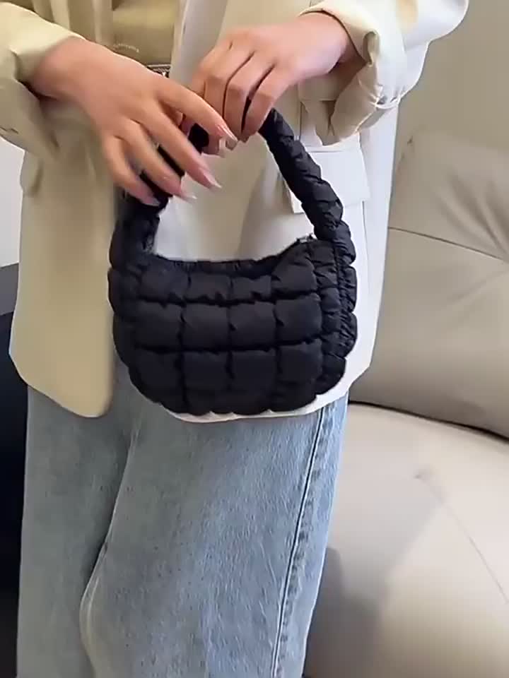Handväska mode pufferväska