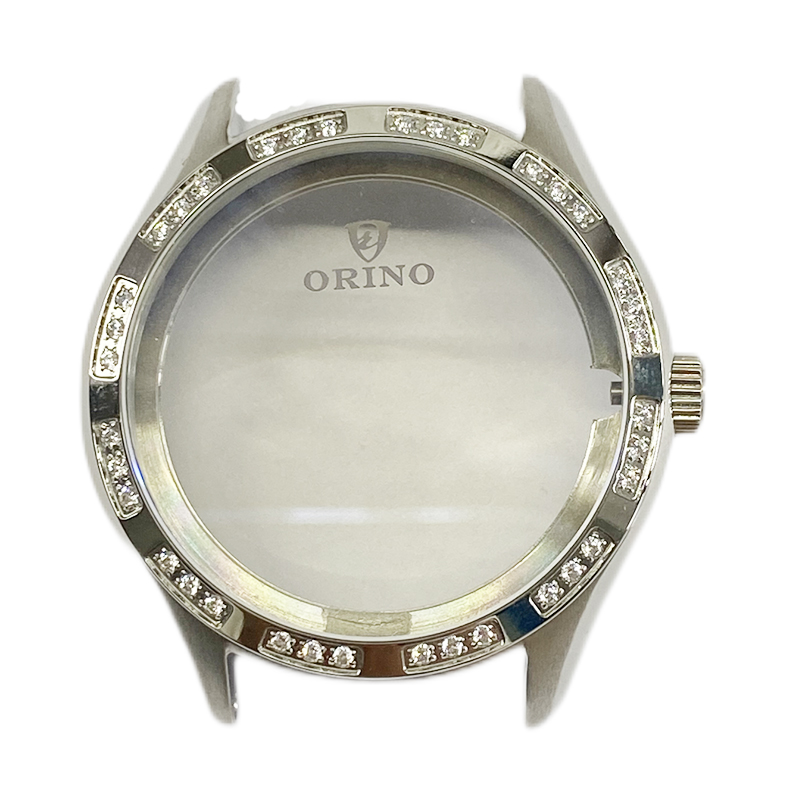 setting diamond watch case 