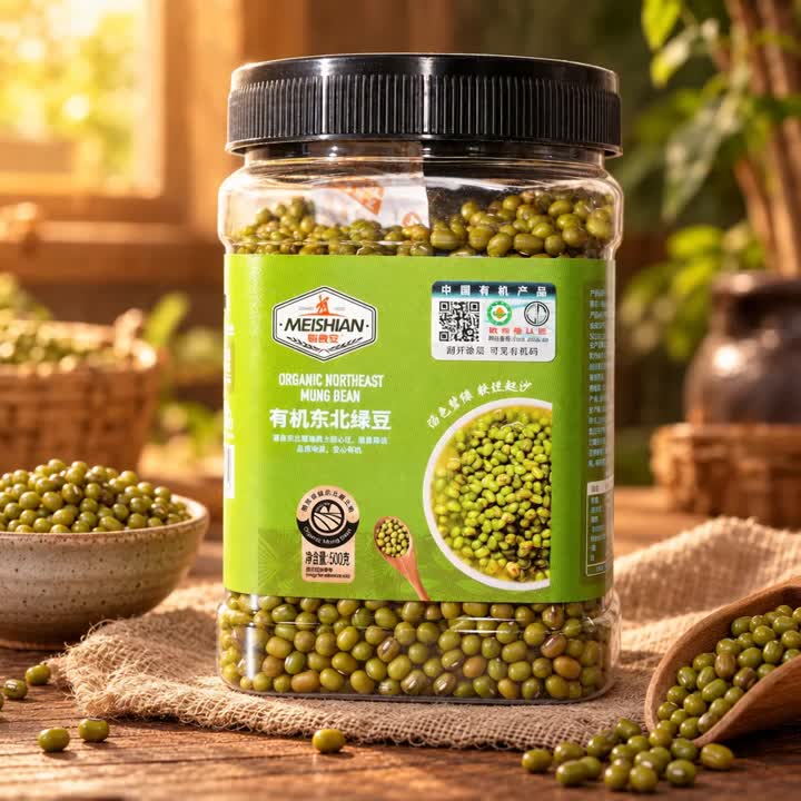 Bio severovýchodní mungo fazole 500g