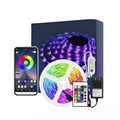 High Quality 100ft Smart RGB LED Strip Lights with Remote Control (5V)1