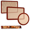 Wholesale Heat Resistant Silicone Baking Mat Set for Custom Baking Sheets1