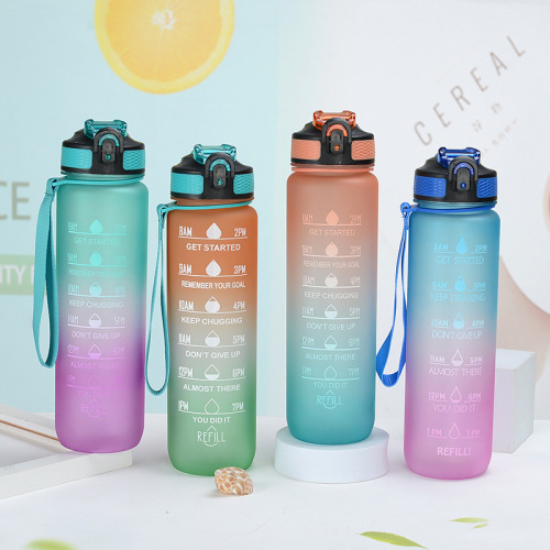 colorful sports bottle