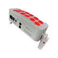 Rechargeable RGBWAUV LED Uplight Bar for DJ - 12pcs 18W High Brightness Wireless Stage Light1