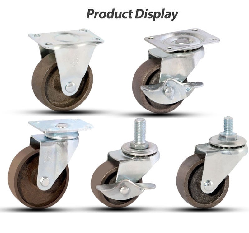 cast iron caster wheel