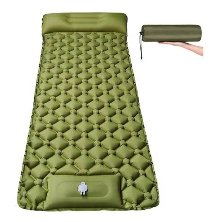 Foot Type 30 Seconds Quick Inflatable Camping Bed