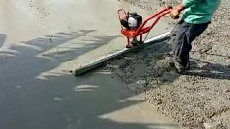 Crada de treliça de concreto, Gasolina Honda Concreto Vibratório Vibratório Máquina de nivelamento de piso de concreto Máquina de laser Concreto para venda1