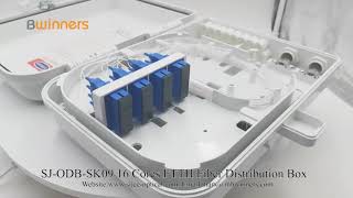 SJ-ODB-SK09 16 Cores FTTH Fiber Distribution Box 