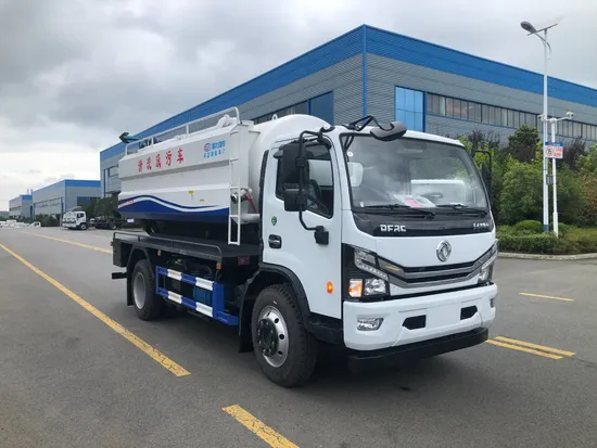 Dongfeng 4X2 10000 Liter 15000 Liter Pembentungan Vakum Pembersihan Pembetungan Tangki Septik Lori Sedut Kumbahan untuk Dijual1
