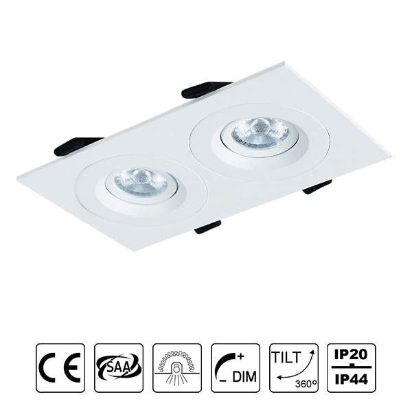 recessed ceiling spotlights