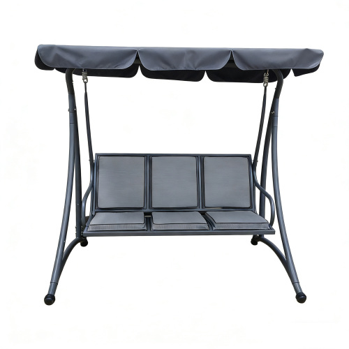 Kerusi Buaian Luaran 3 Tempat Duduk untuk Ruang Anjung Santai