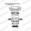 Mercedes-Benz Sprinter W906/W907/W910 2018-2020 Front Bumper Grille Conversion to Maybach Style1