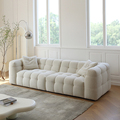 Projeto italiano Cashmere Living Room Sofá Tufado Conjunto de Sofas Tufos Modernos de 3 lugares Chesterfield Sofa