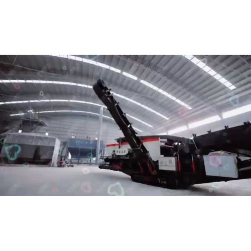 ক্রলার মোবাইল ক্রাশিং এবং স্ক্রিনিং স্টেশন