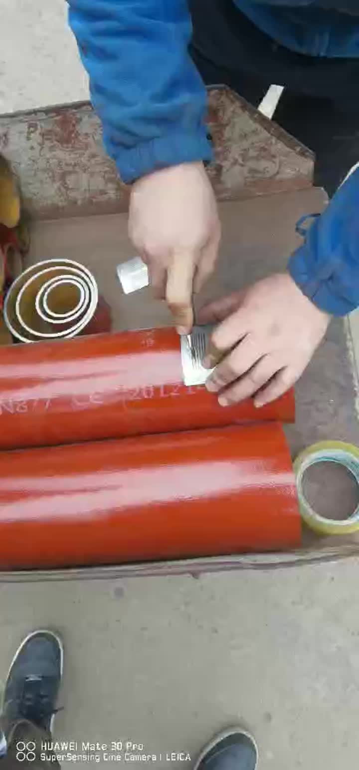 EN877 Cast iron pipe The paint test