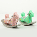 Authentic Kindergarten Toy Rocking Horse with Soft Cushion: Cute Children's Furniture1
