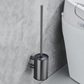 Stainless Steel Wall-Mounted Toilet Cleaning Tools Set for Modern Luxury Bathrooms1