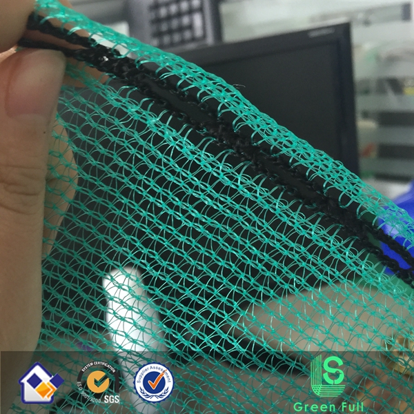 factory price high quality 4*50m round wire 90% rate 150gsm garden sun shade netting for protecting plants