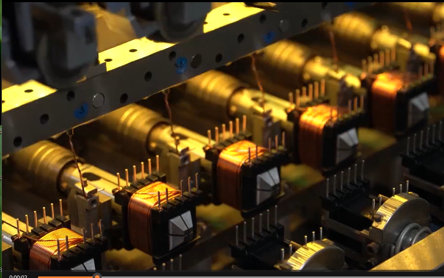 Electronic Transformer automatic winding