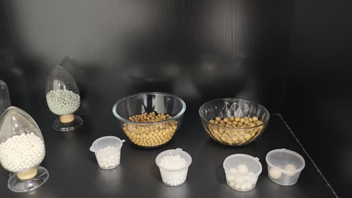 Partículas de molienda cerámicas