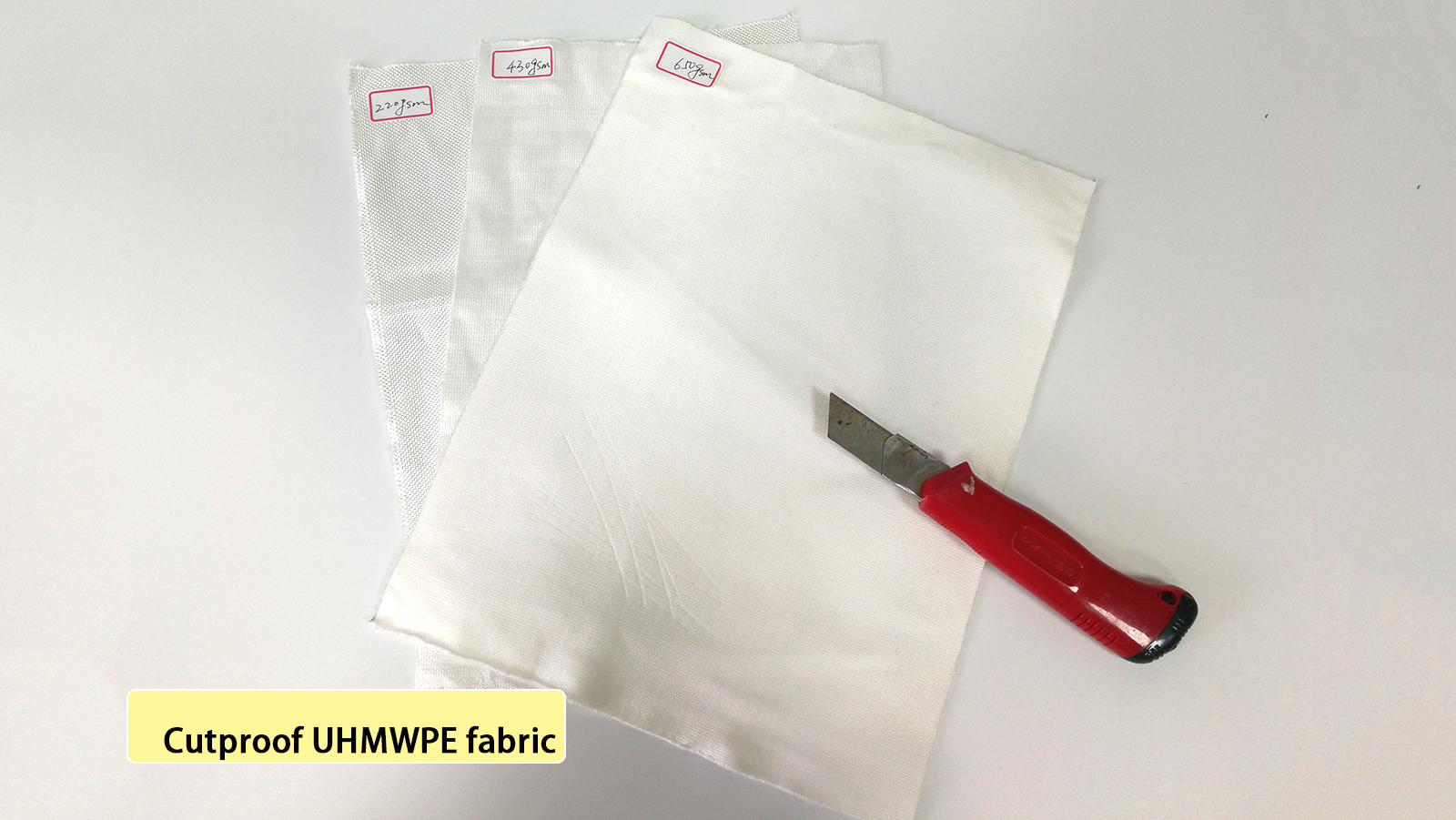 Hohe Stärke 650G UHMWPE Anti STAB Fabric11