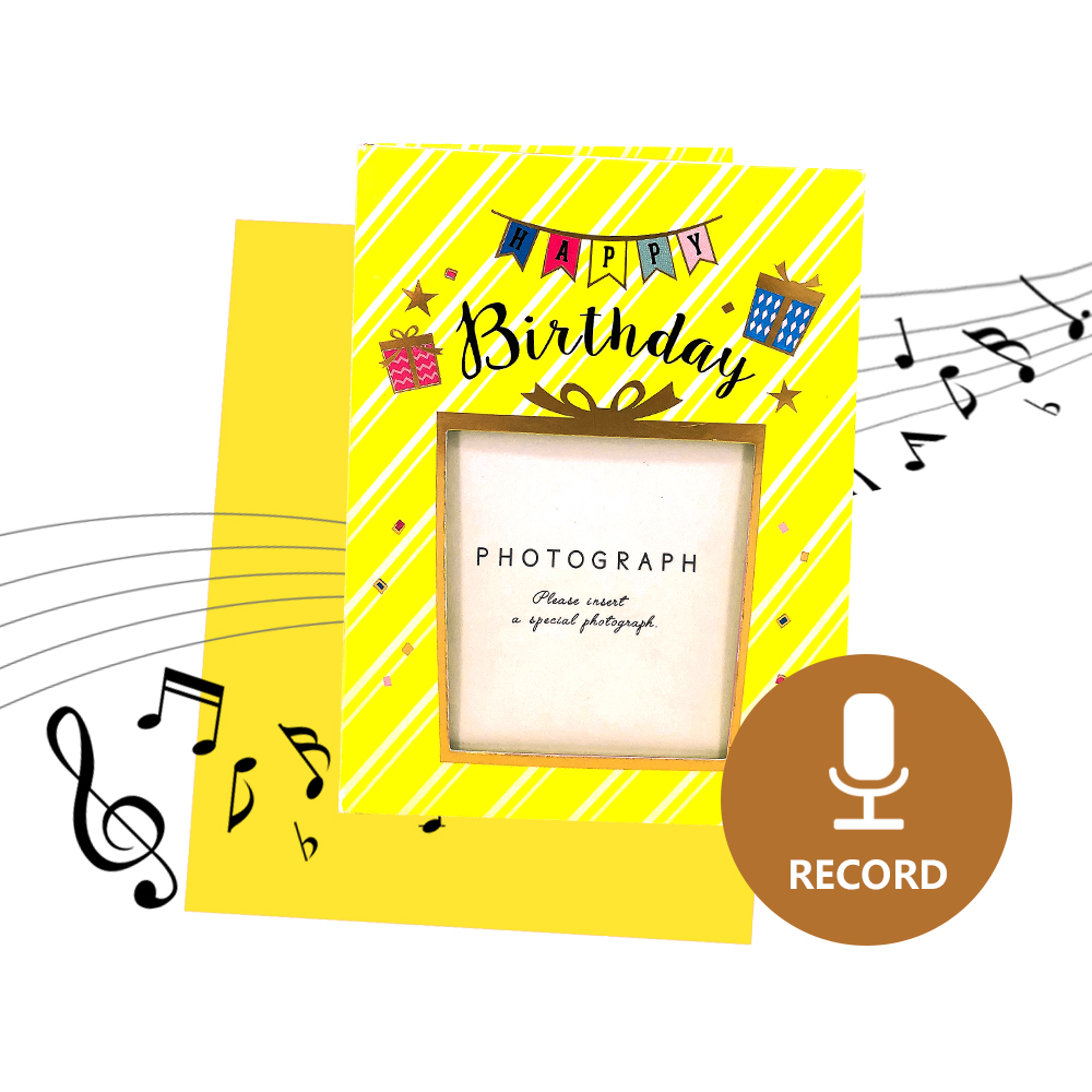 biglietti di auguri di compleanno vocali