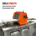 High Productivity Automatic Small Electric Baking Equipment: Pastry Pizza Dough Sheeter Machine for Bakeries1