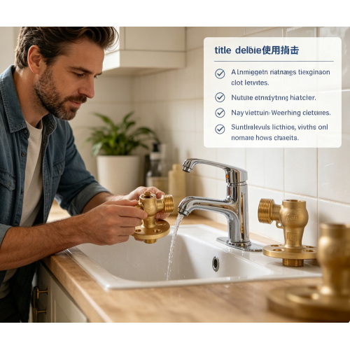 صمام سباكة نحاسي متين خالٍ من الرصاص لأنظمة المياه السكنية