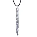 20pcs/lot Fashion Jewelry New Snow White Once Upon A Time Rumpelstiltskin Dagger Pendant Necklace,original factory supply