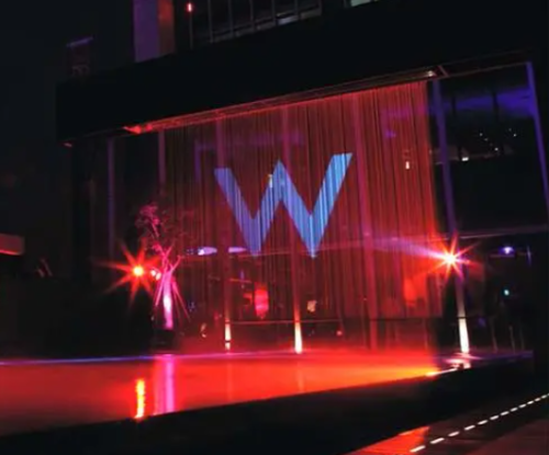 3D water curtain