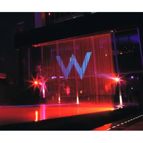 3D water curtain