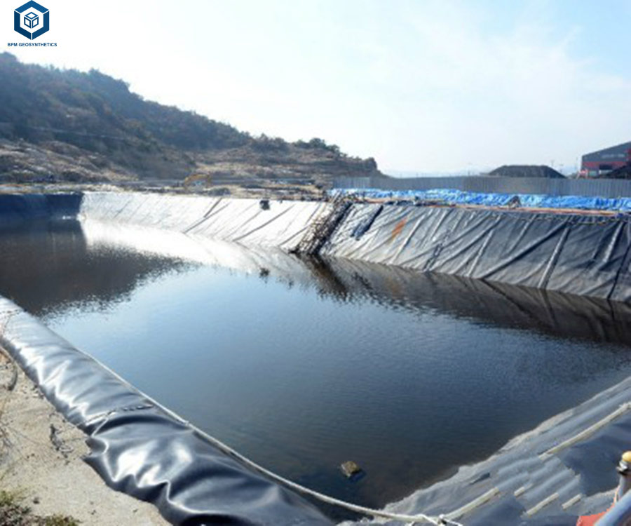 BPM Factory Dam Pond Liner Hdpe Geomembrane in Papua New Guinea