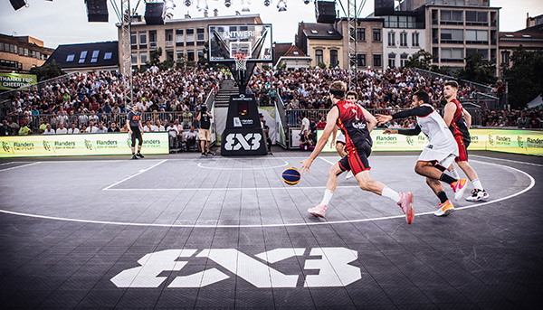 Enlio basketball court tiles 