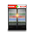 2022 Glass Door Supermarket Refrigerator Display Cabinet Reviews1