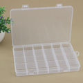 24 Grids Transparent PP Storage Box - Fishing Gear & Bead Organizer1